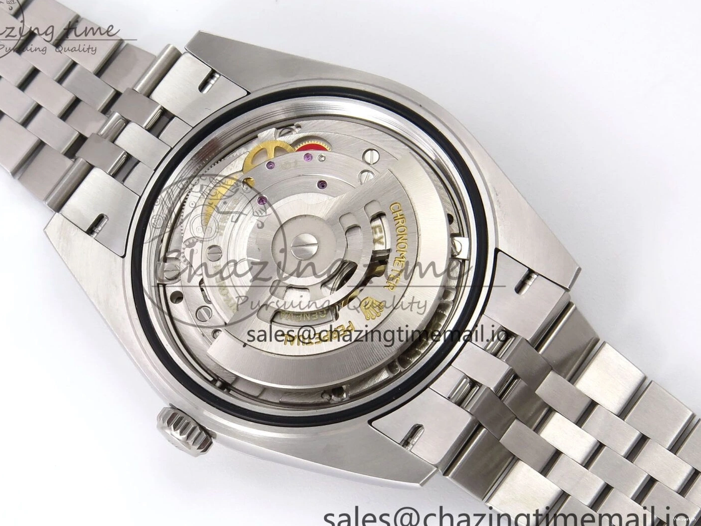 Best White 41 EWEF 126334 Jubilee Edition Dial DateJust A3235 on Bracelet Silver 1224